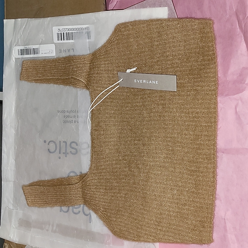 EVERLANE The Cozy-Stretch Tank SIZE XS
